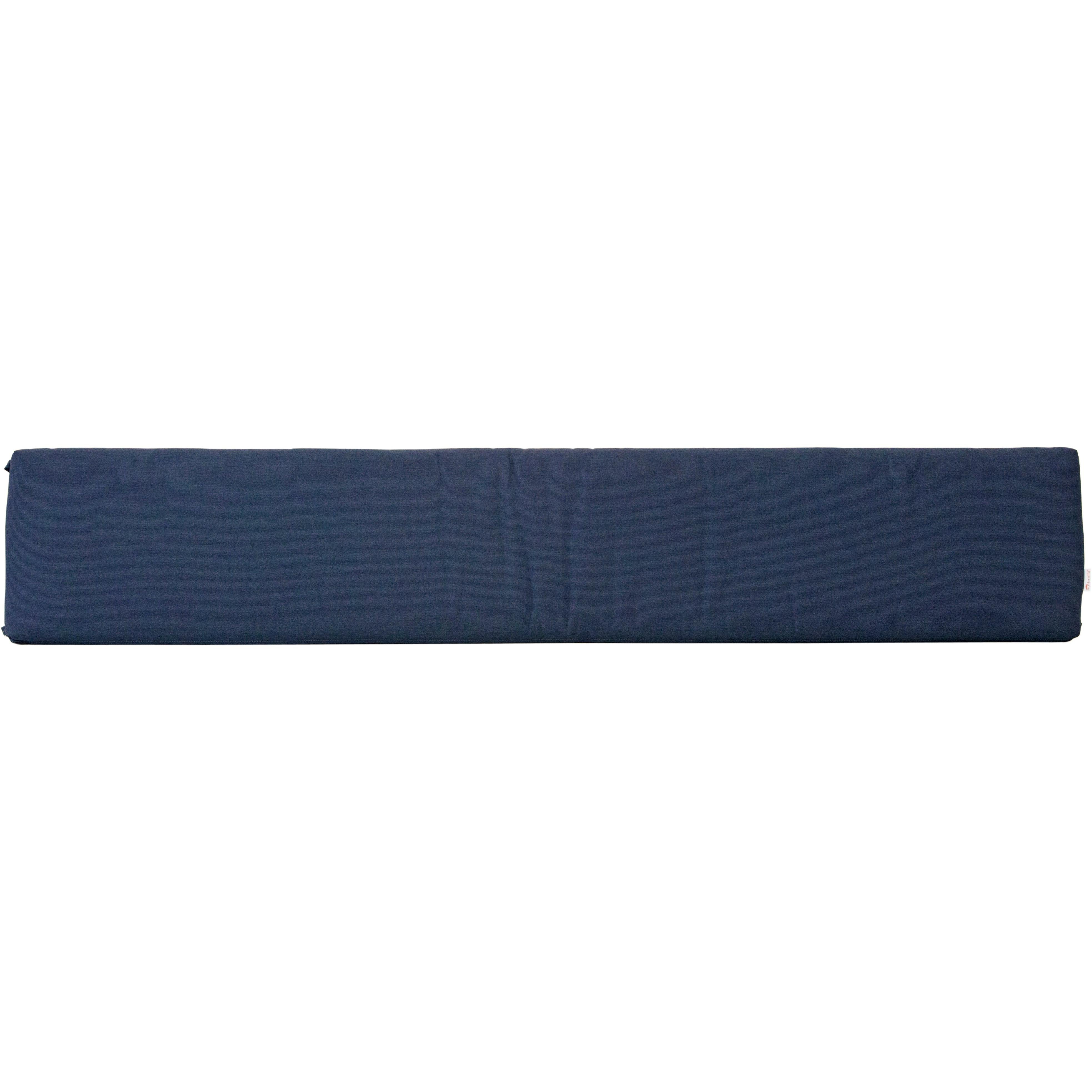 LC72CBCSI-LuxCraft-Luxcraft 72in Cafe Bench Cushion-Spectrum Indigo-Pangaea Patio