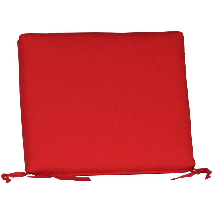 LCDCSCLR-LuxCraft-Luxcraft Dining Chair Cushion-Logo Red-Pangaea Patio