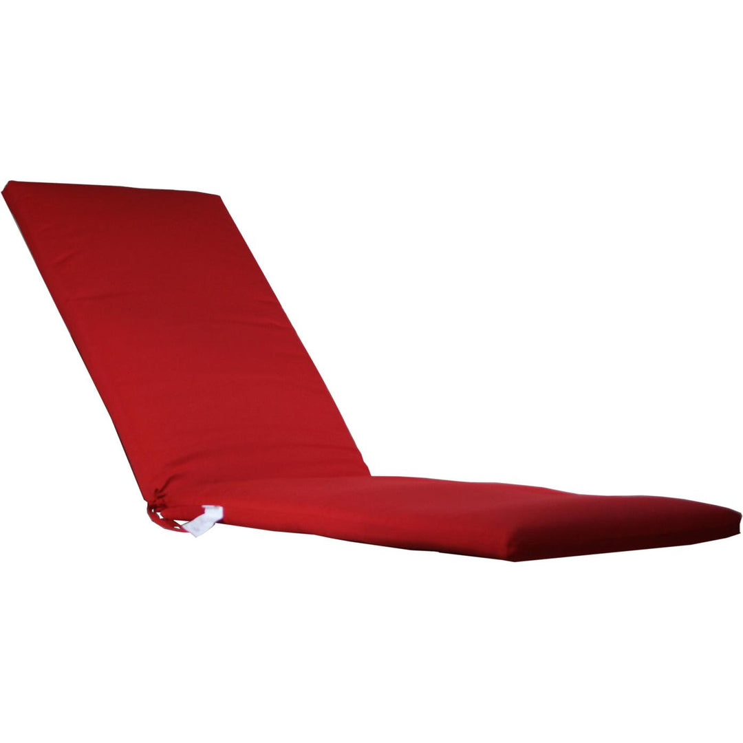 LCLCLR-LuxCraft-Luxcraft Lounge Chair Cushion-Logo Red-Pangaea Patio