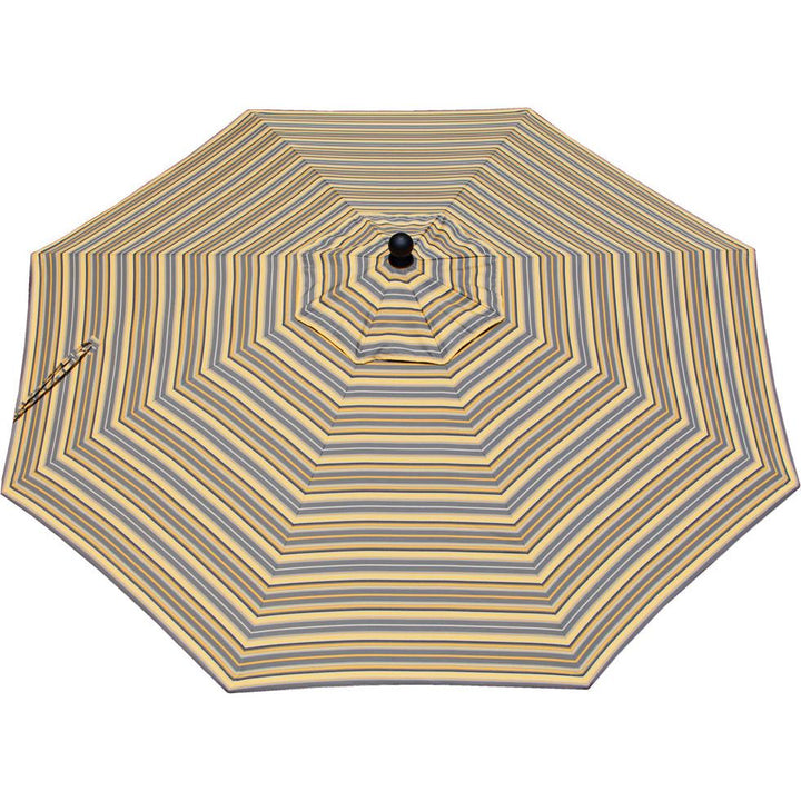 9MUFMW-LuxCraft-LuxCraft Umbrella-102 inches-white-Foster Metallic-Pangaea Patio