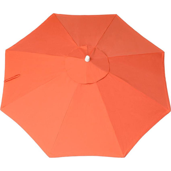 9MUMW-LuxCraft-LuxCraft Umbrella-102 inches-white-Melon-Pangaea Patio