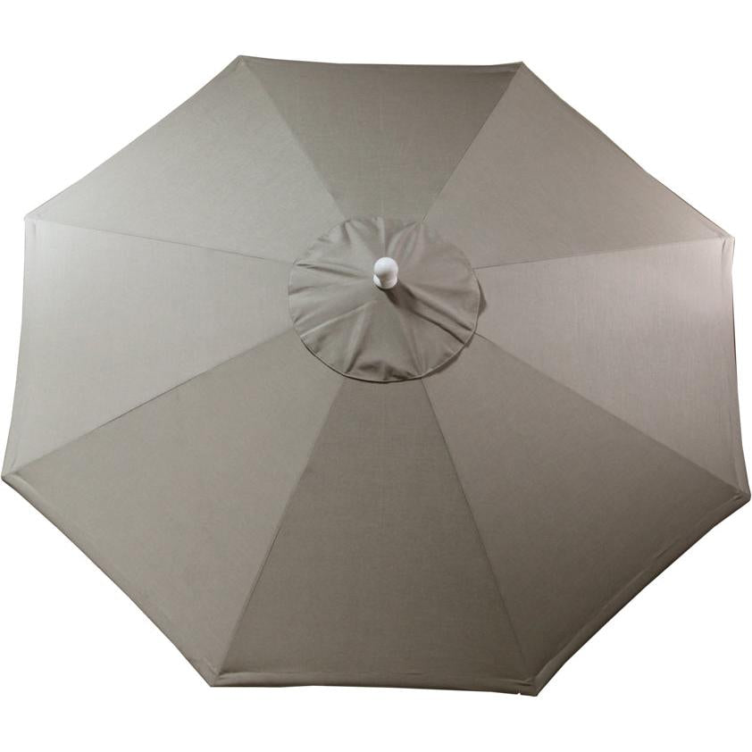 9MUSDW-LuxCraft-LuxCraft Umbrella-102 inches-white-Spectrum Dove-Pangaea Patio