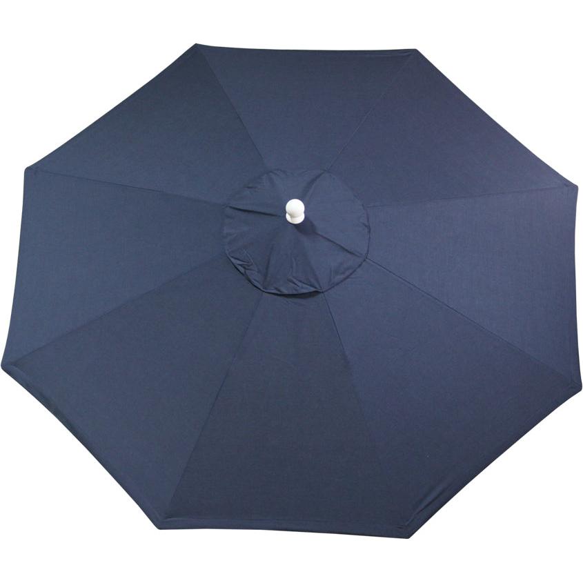 9MUSIW-LuxCraft-LuxCraft Umbrella-102 inches-white-Spectrum Indigo-Pangaea Patio