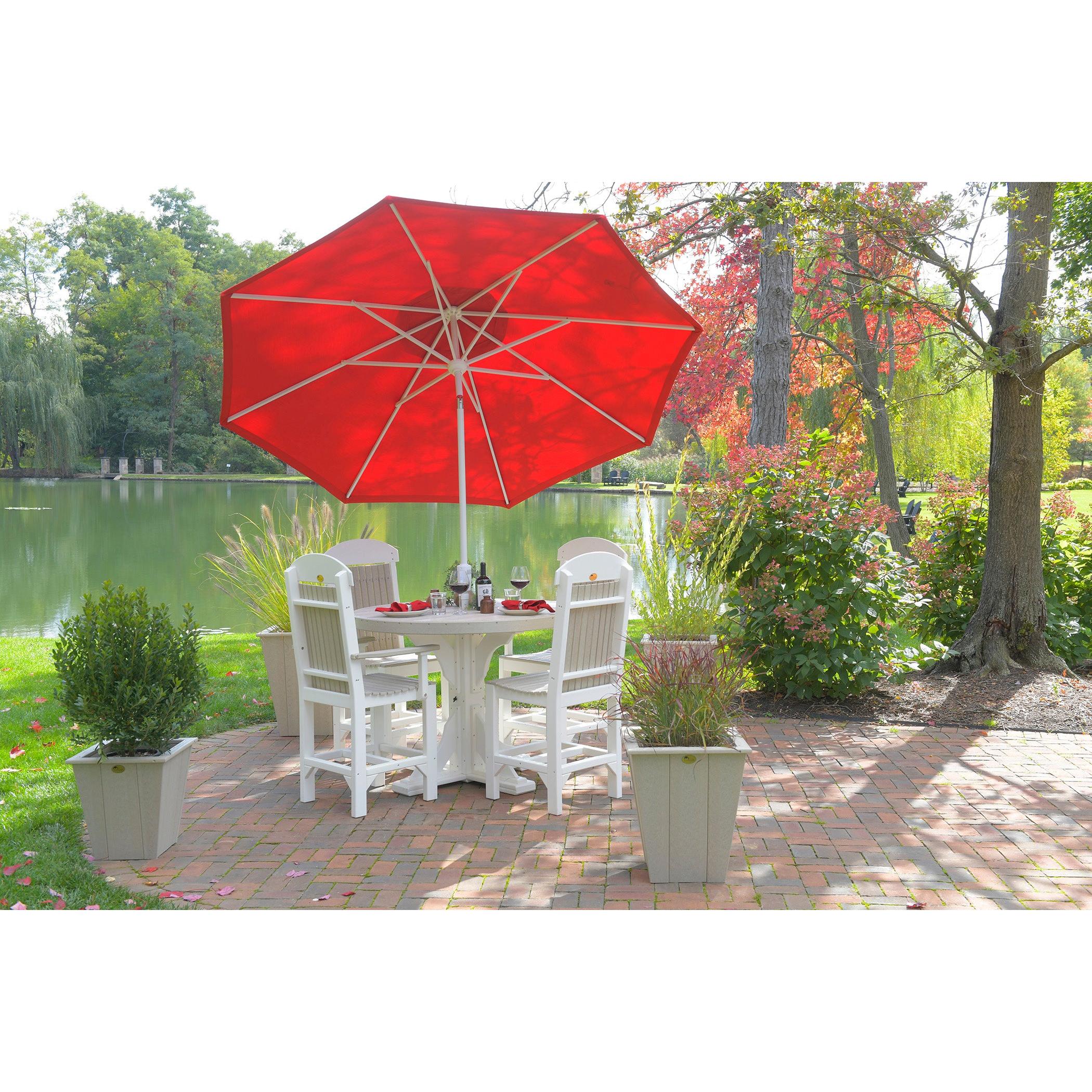 LuxCraft 9' Umbrella - Dining Height - Thumbnail 4