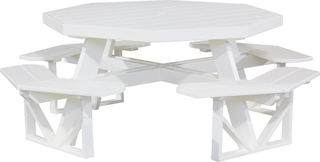 LCPOPTW-LuxCraft-Octagon Picnic Table-Pangaea Patio