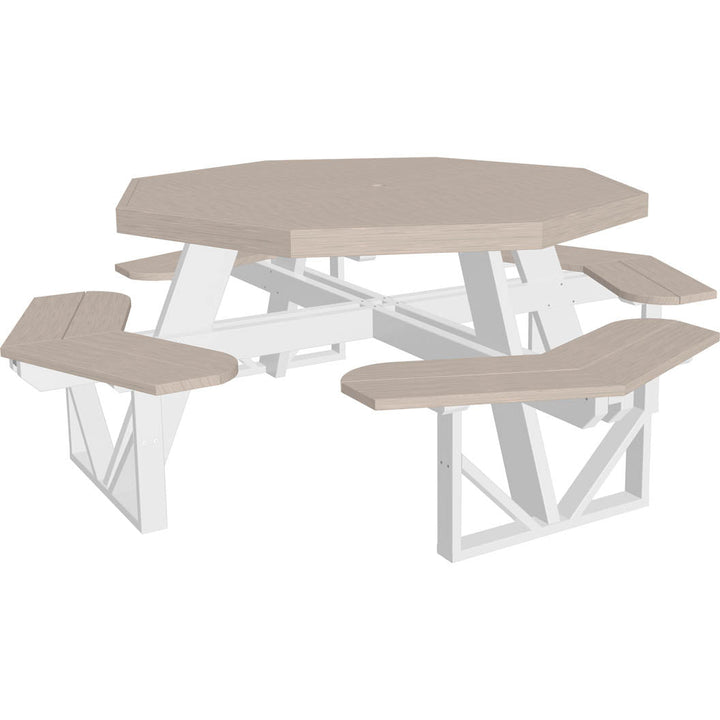 -LuxCraft-Octagon Picnic Table-Pangaea Patio