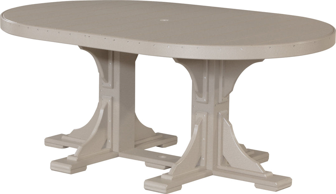 LCP46OTWWD-LuxCraft-Oval Table-Pangaea Patio