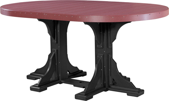 LCP46OTCHBC-LuxCraft-Oval Table-Pangaea Patio