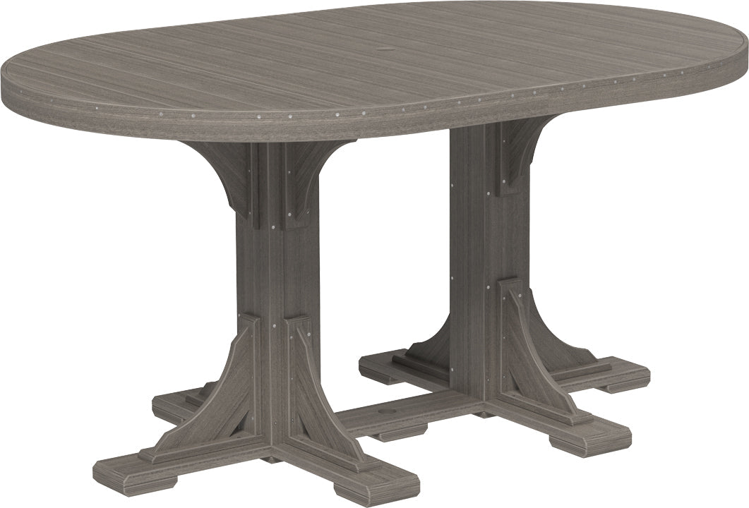 LCP46OTCGC-LuxCraft-Oval Table-Pangaea Patio