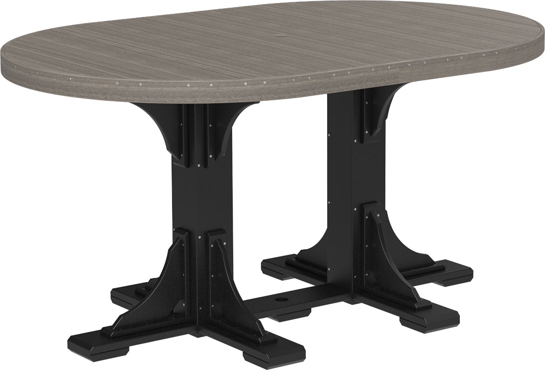 LCP46OTCGBC-LuxCraft-Oval Table-Pangaea Patio