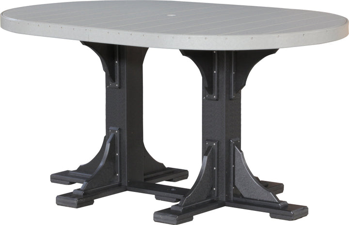 LCP46OTDGBB-LuxCraft-Oval Table-Pangaea Patio