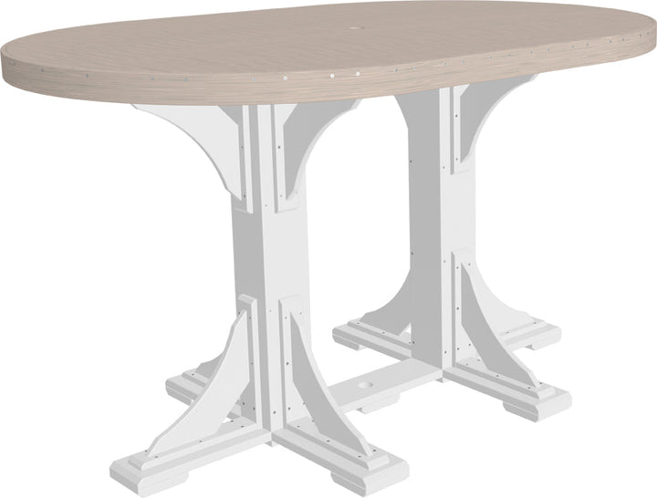 LCP46OTBIWB-LuxCraft-Oval Table-Pangaea Patio