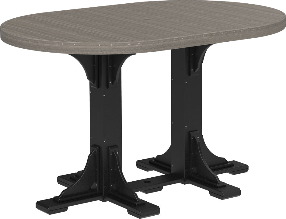 LCP46OTCGBB-LuxCraft-Oval Table-Pangaea Patio