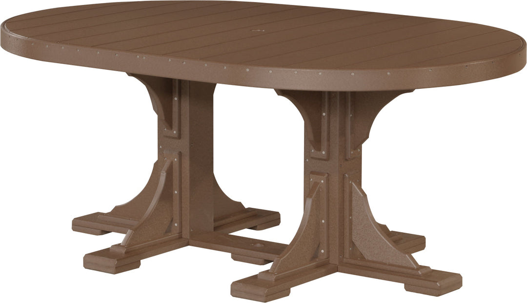 LCP46OTCBRD-LuxCraft-Oval Table-Pangaea Patio