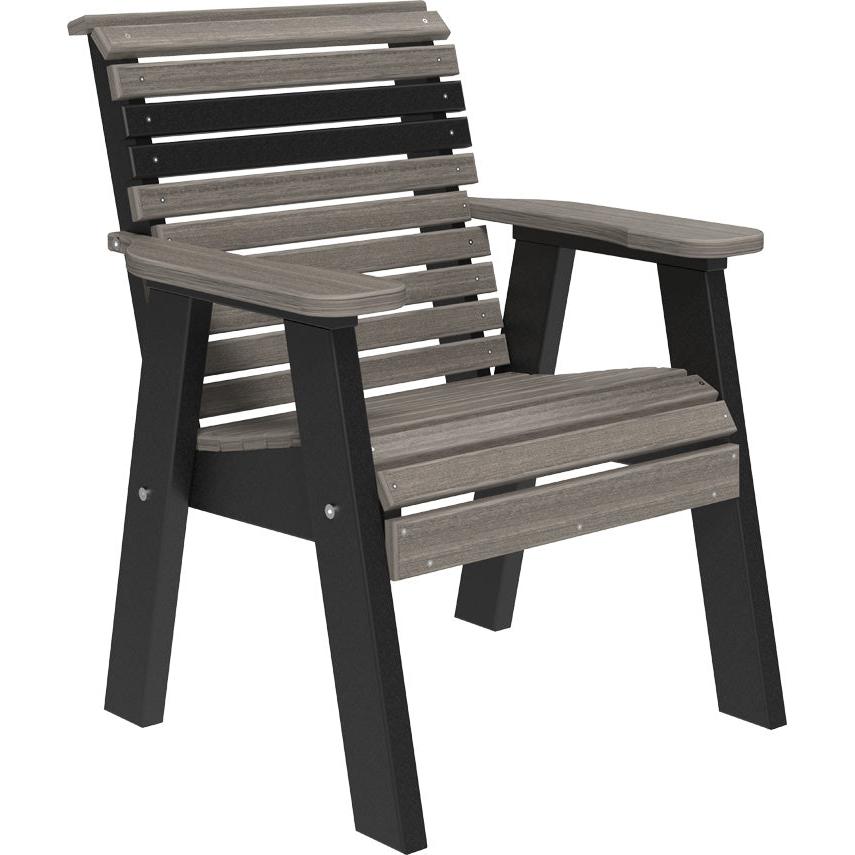 LC2PPBCGB-LuxCraft-Plain Bench - 2'-Coastal Gray-Pangaea Patio