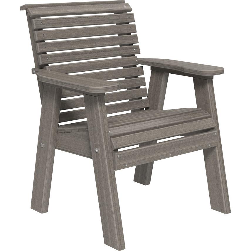 LC2PPBCG-LuxCraft-Plain Bench - 2'-Brazilian Walnut Black-Pangaea Patio