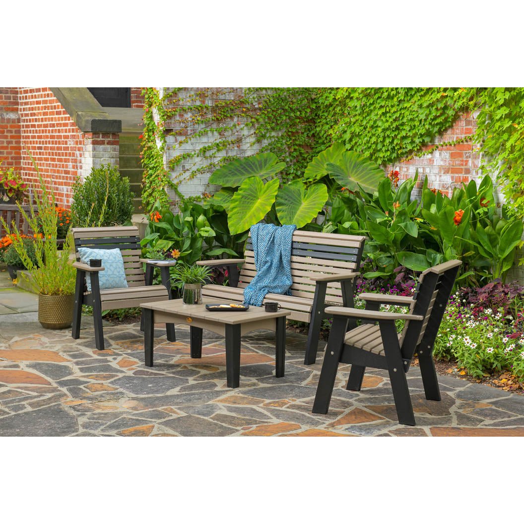 -LuxCraft-Plain Bench - 2'-Pangaea Patio