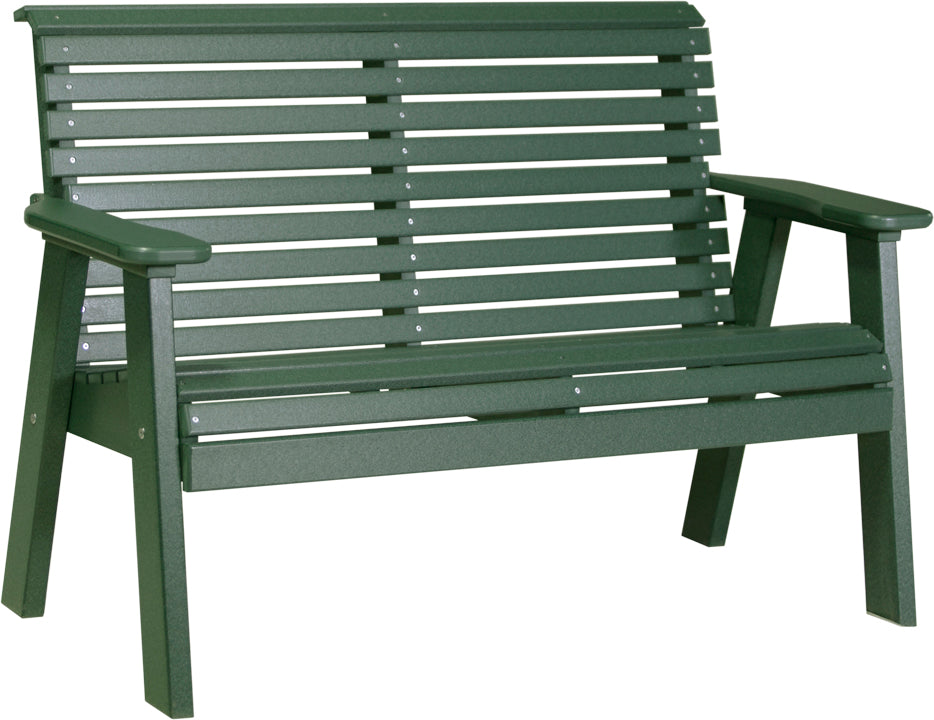 LC4PPBG-LuxCraft-Plain Bench - 4'-Pangaea Patio