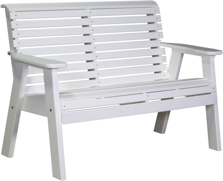 LC4PPBW-LuxCraft-Plain Bench - 4'-Pangaea Patio