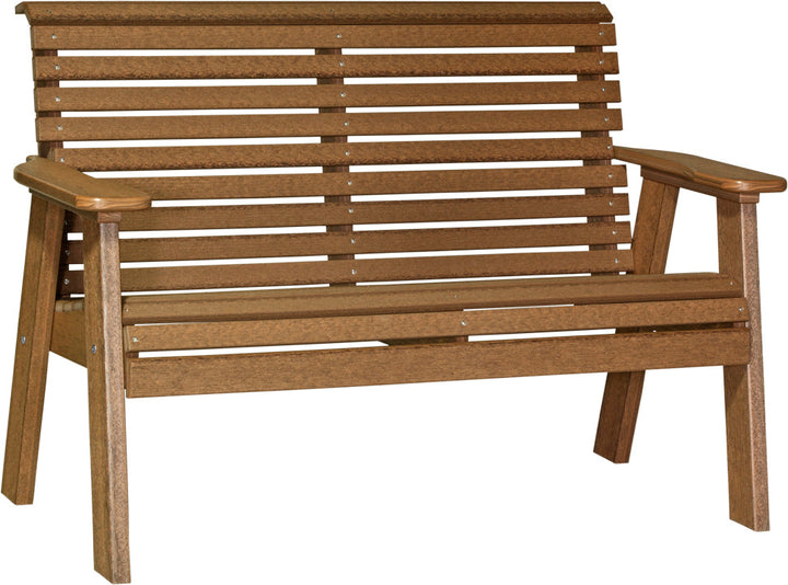 LC4PPBAM-LuxCraft-Plain Bench - 4'-Pangaea Patio