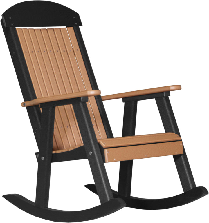 LCPPRCB-LuxCraft-Porch Rocker-Pangaea Patio