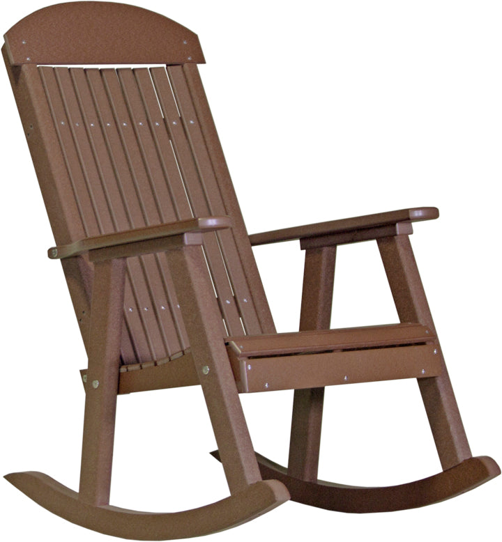 LCPPRCBR-LuxCraft-Porch Rocker-Pangaea Patio