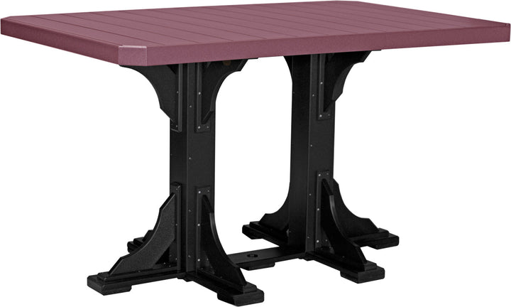 LCP46RTCHBB-LuxCraft-Rectangle Table-Pangaea Patio