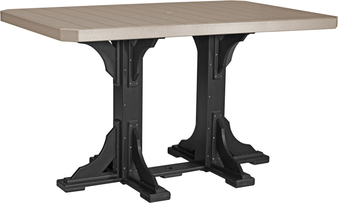 LCP46RTWWBB-LuxCraft-Rectangle Table-Pangaea Patio