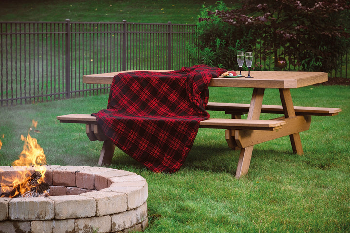 -LuxCraft-Rectangular Picnic Table-Pangaea Patio