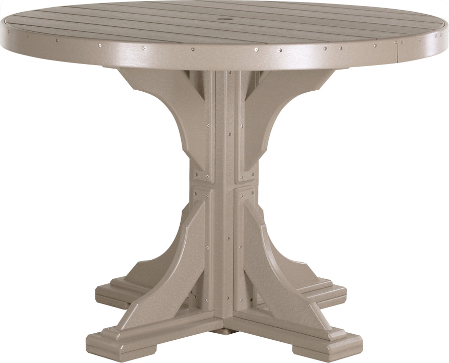 LCP4RTWWD-LuxCraft-Round Table-Pangaea Patio