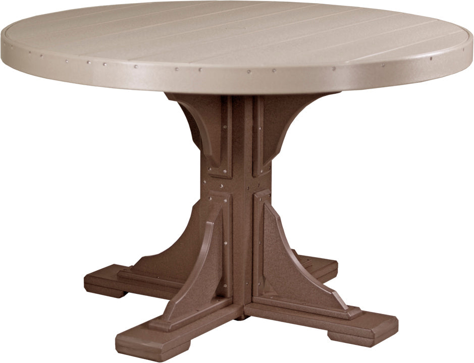 LCP4RTWWCBRD-LuxCraft-Round Table-Pangaea Patio