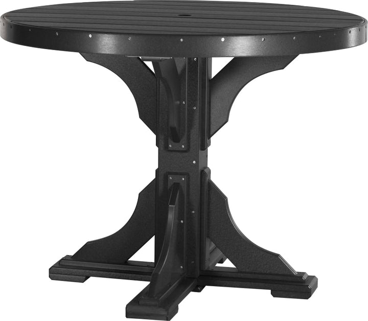 LCP4RTBKC-LuxCraft-Round Table-Pangaea Patio