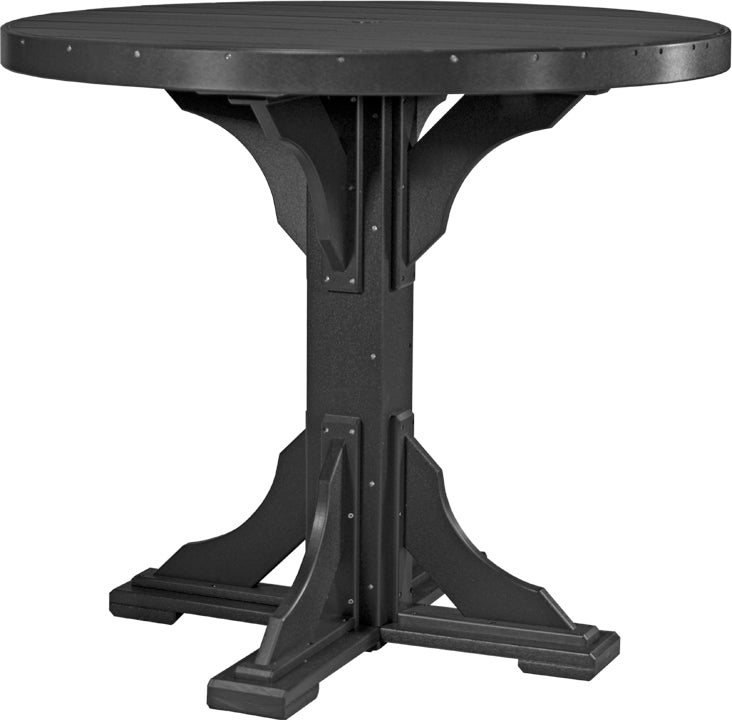 LCP4RTBKD-LuxCraft-Round Table-Pangaea Patio