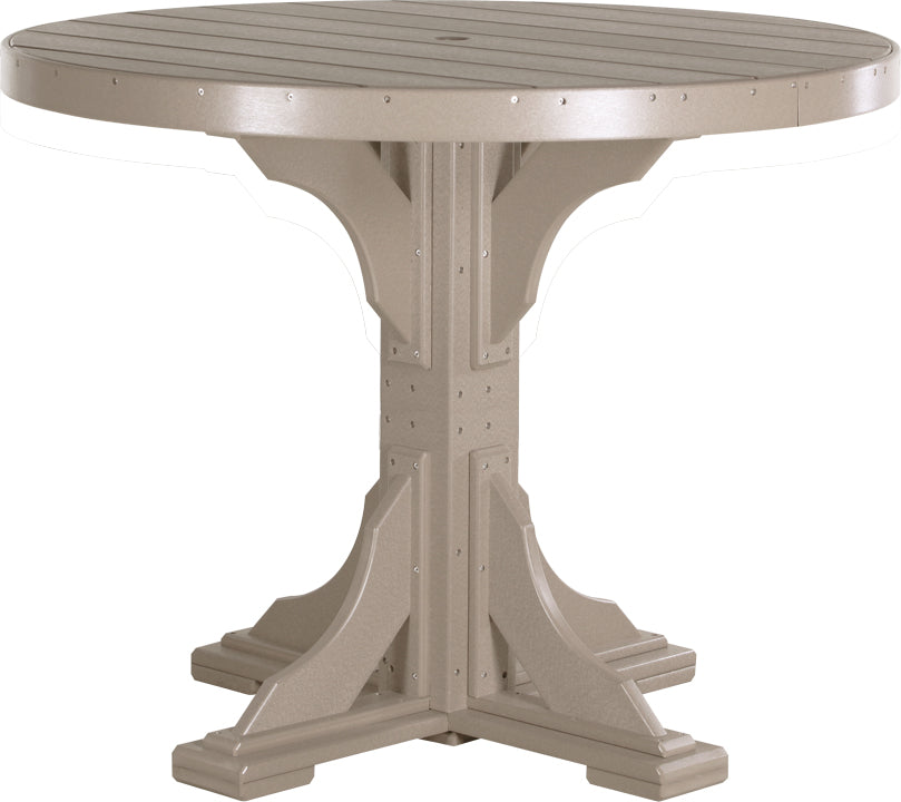 LCP4RTWWB-LuxCraft-Round Table-Pangaea Patio