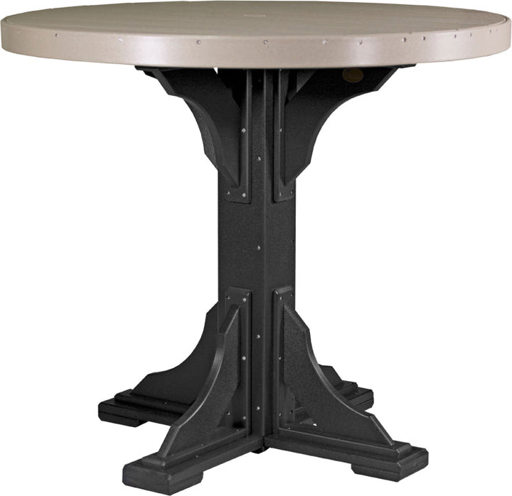 LCP4RTWWBB-LuxCraft-Round Table-Pangaea Patio