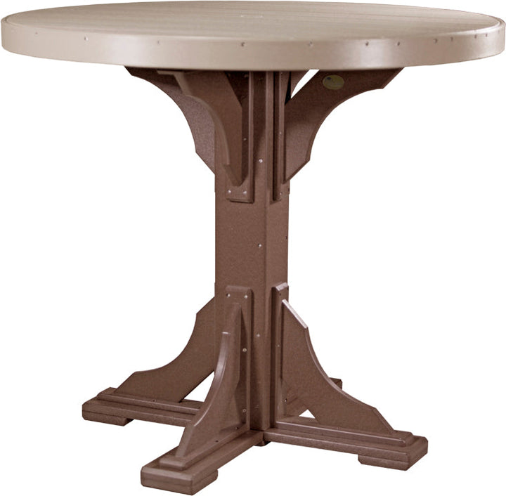 LCP4RTWWCBRB-LuxCraft-Round Table-Pangaea Patio