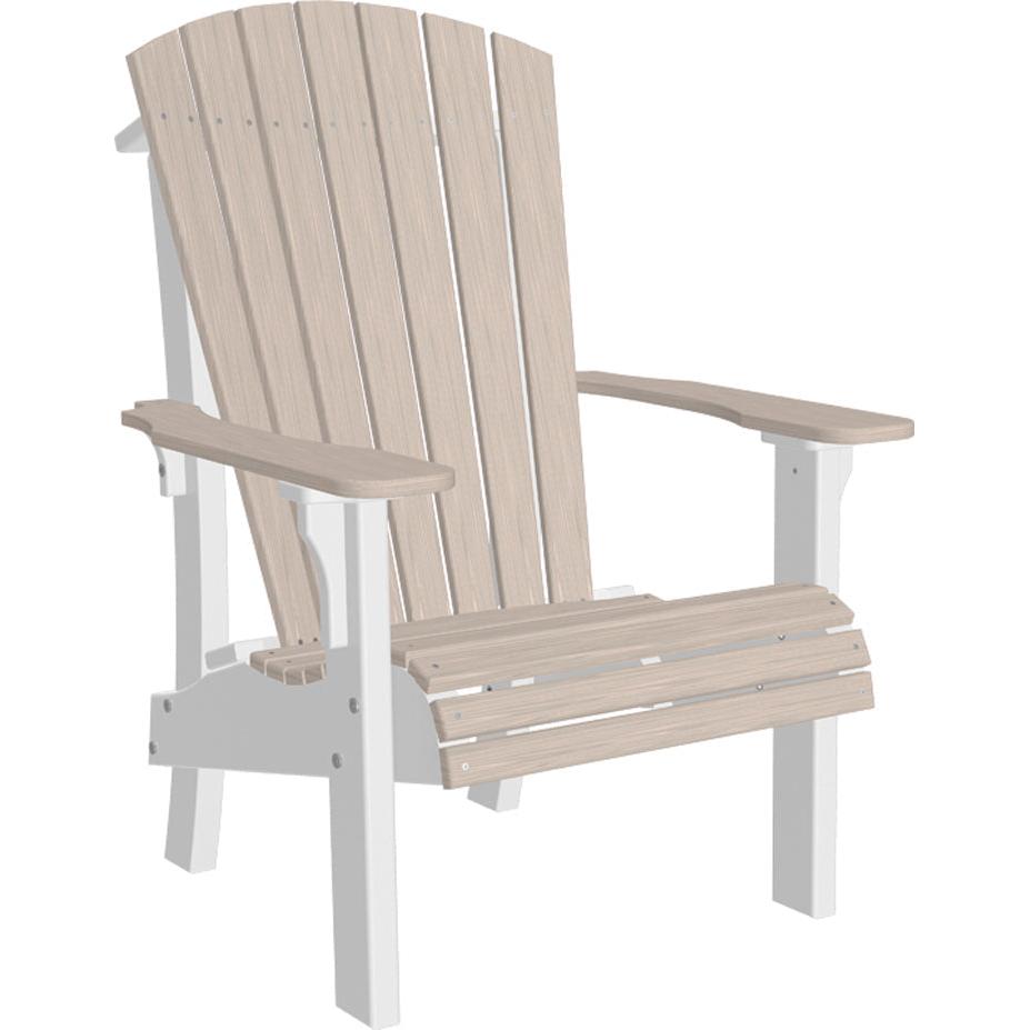 LCRACBIW-LuxCraft-Royal Adirondack Chair-Birch White-Pangaea Patio