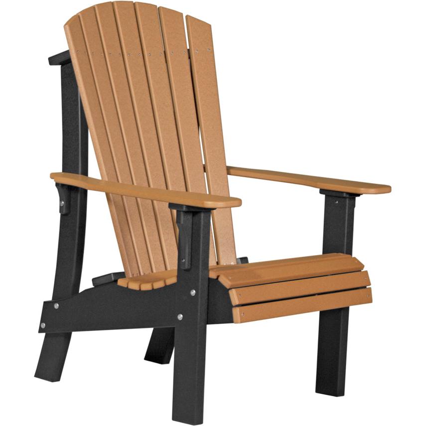 LCRACCB-LuxCraft-Royal Adirondack Chair-Cedar Black-Pangaea Patio