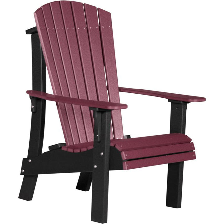 LCRACCHB-LuxCraft-Royal Adirondack Chair-Cherrywood Black-Pangaea Patio
