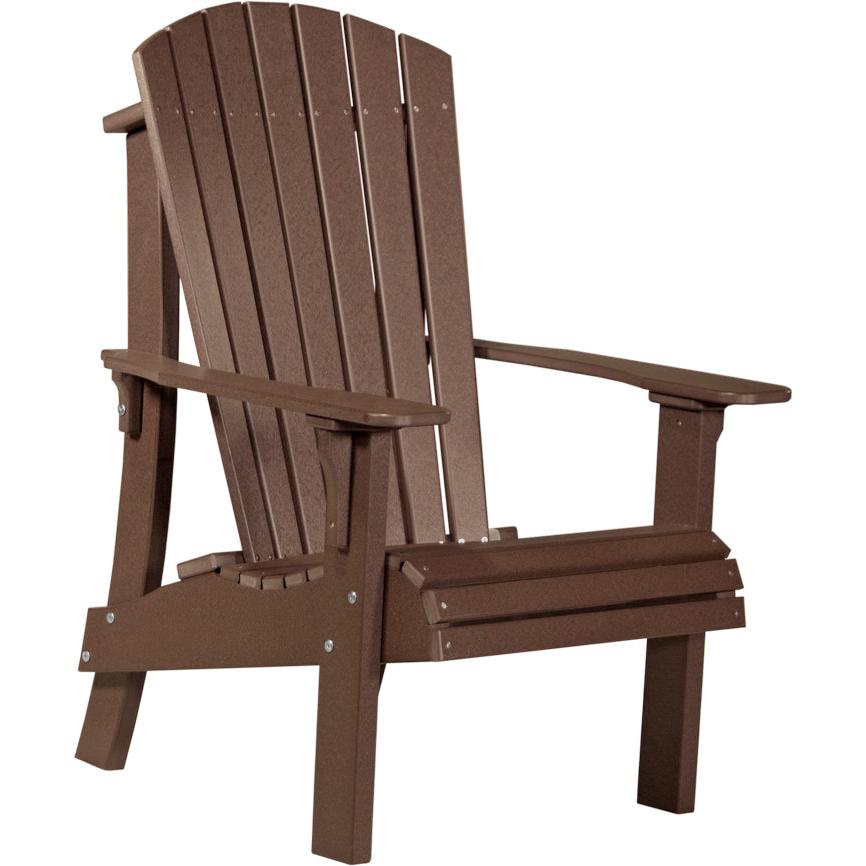 LCRACCBR-LuxCraft-Royal Adirondack Chair-Chestnut Brown-Pangaea Patio