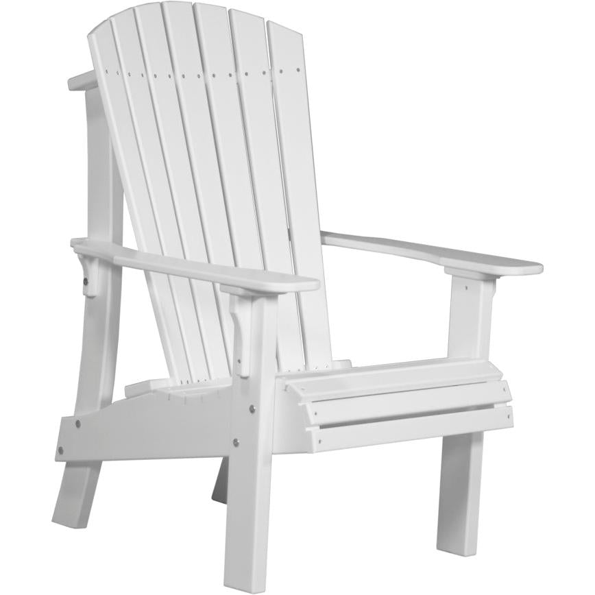 LCRACW-LuxCraft-Royal Adirondack Chair-White-Pangaea Patio