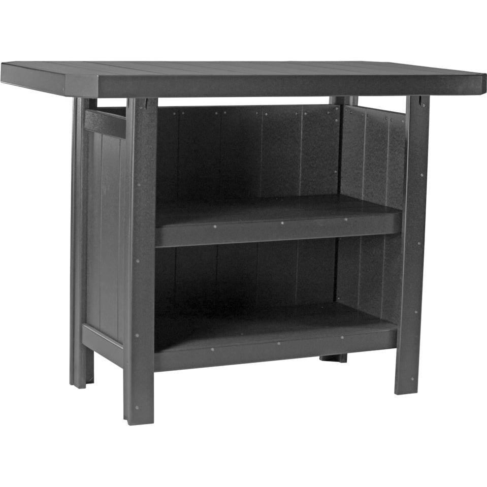 LCPSBBK-LuxCraft-Serving Bar-Black-Pangaea Patio