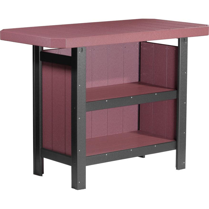 LCPSBCHB-LuxCraft-Serving Bar-Cherrywood Black-Pangaea Patio