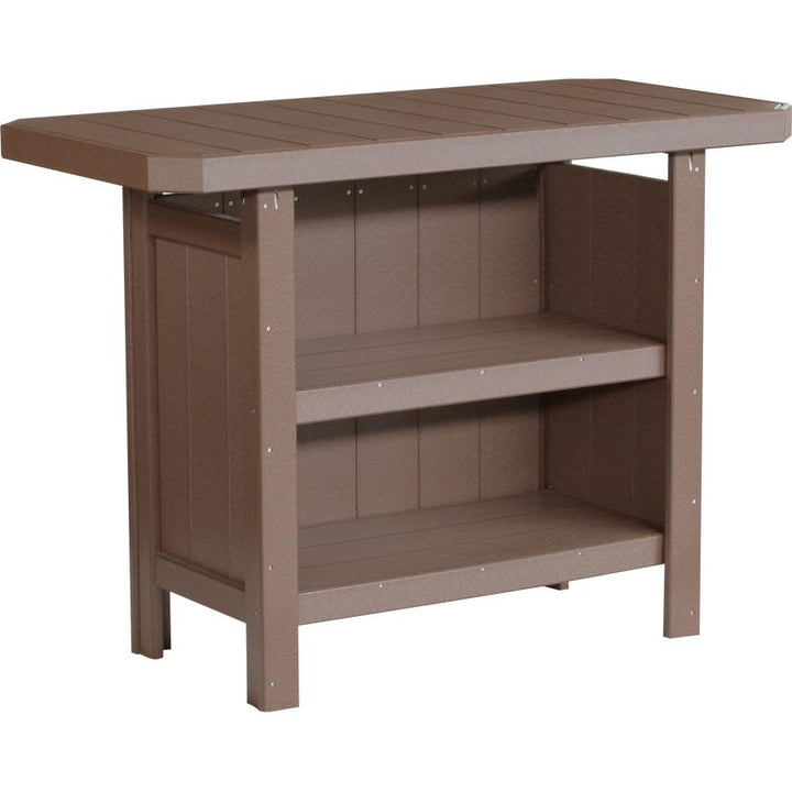 LCPSBCBR-LuxCraft-Serving Bar-Chestnut Brown-Pangaea Patio