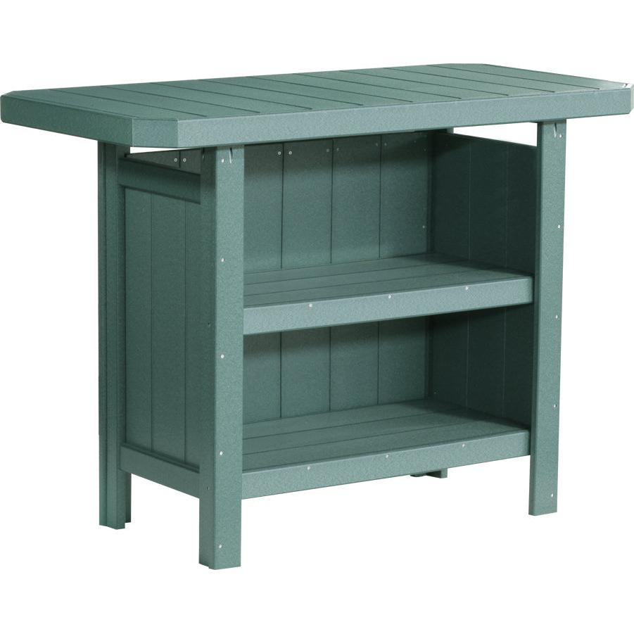 LCPSBG-LuxCraft-Serving Bar-Green-Pangaea Patio