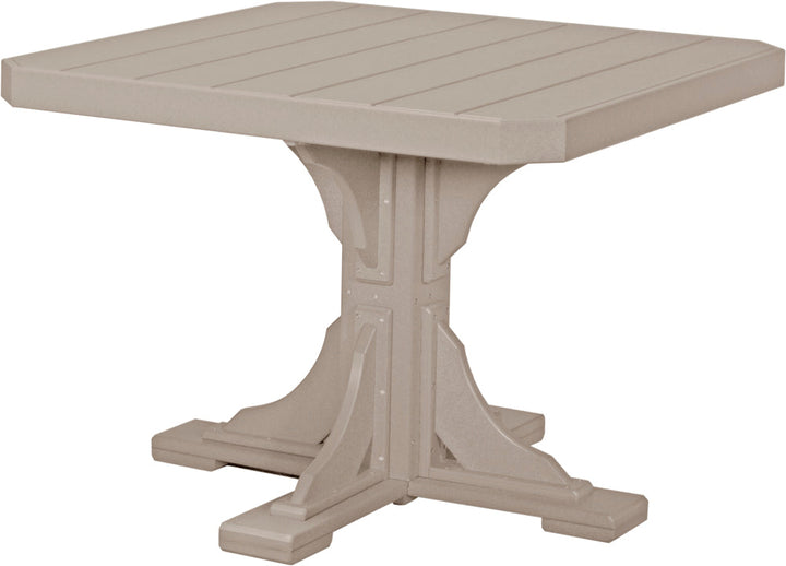 LCP41STWWD-LuxCraft-Square Table-Pangaea Patio