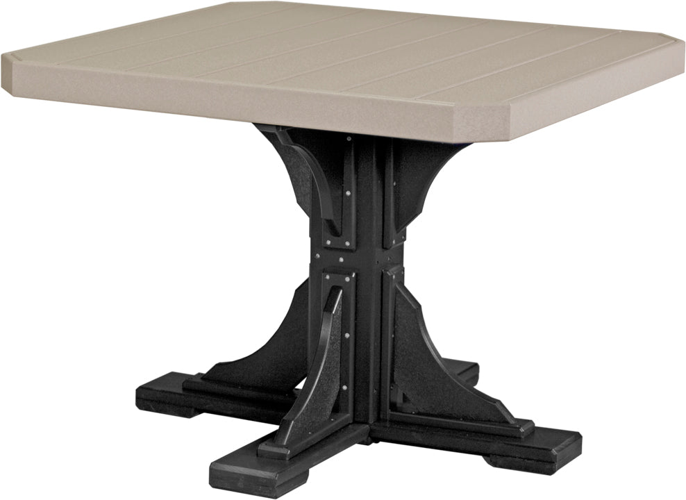 LCP41STWWBD-LuxCraft-Square Table-Pangaea Patio