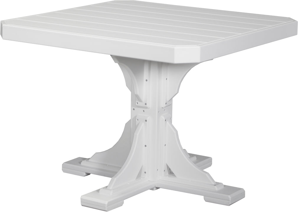 LCP41STWD-LuxCraft-Square Table-Pangaea Patio