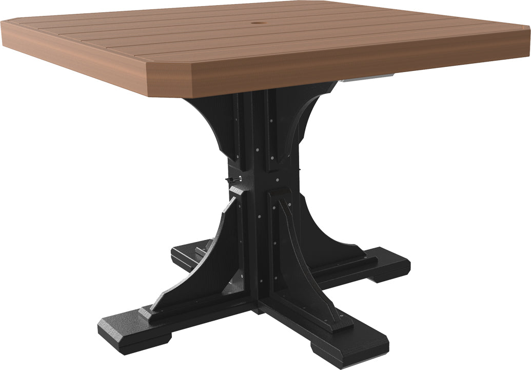 LCP41STAMBD-LuxCraft-Square Table-Pangaea Patio