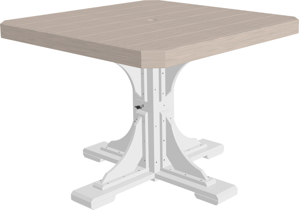 LCP41STBIWD-LuxCraft-Square Table-Pangaea Patio